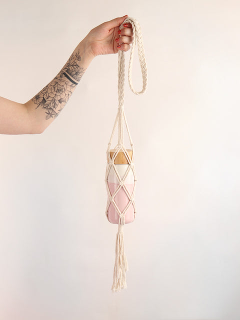 Macrame Bottle Holder