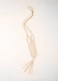 Macrame Bottle Holder | Beige-Image 3