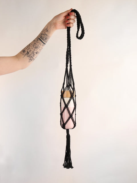 Macrame Bottle Holder