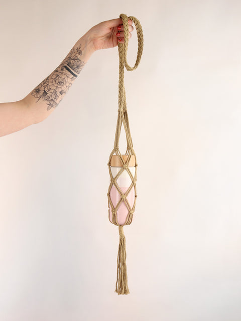 Macrame Bottle Holder