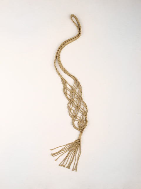 Macrame Bottle Holder
