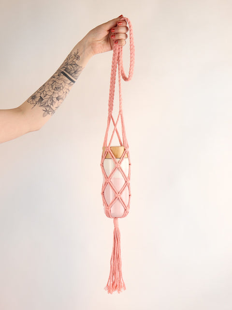 Macrame Bottle Holder