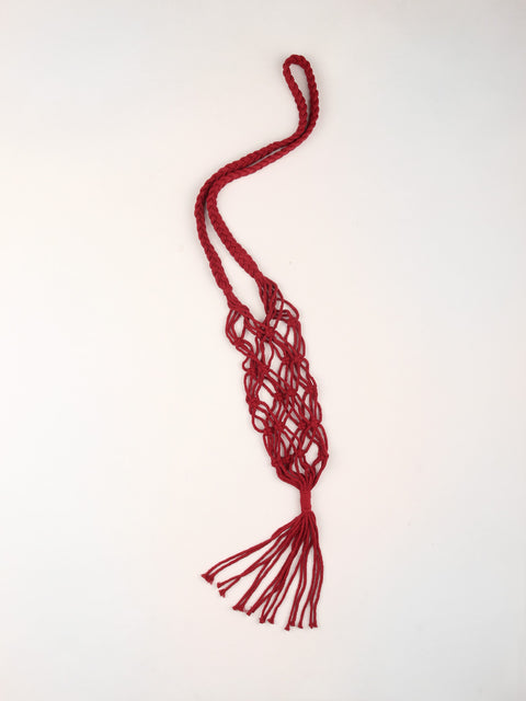 Macrame Bottle Holder