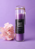 Magic Spell Tall candle | Lavender Prosperity-Image 1