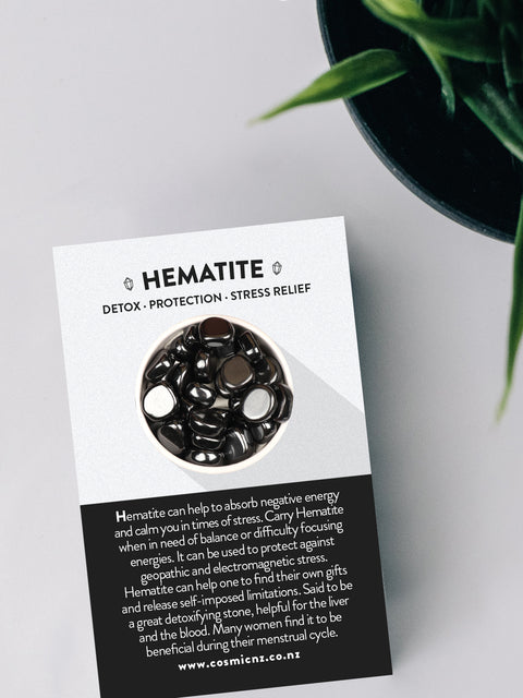 Magnetic Hematine - Tumbled