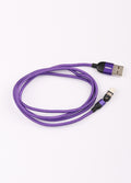 Magnetic USB Cable 1m Micro USB | Purple-Image 2