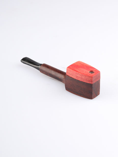Malachitey Twist Lid Pipe
