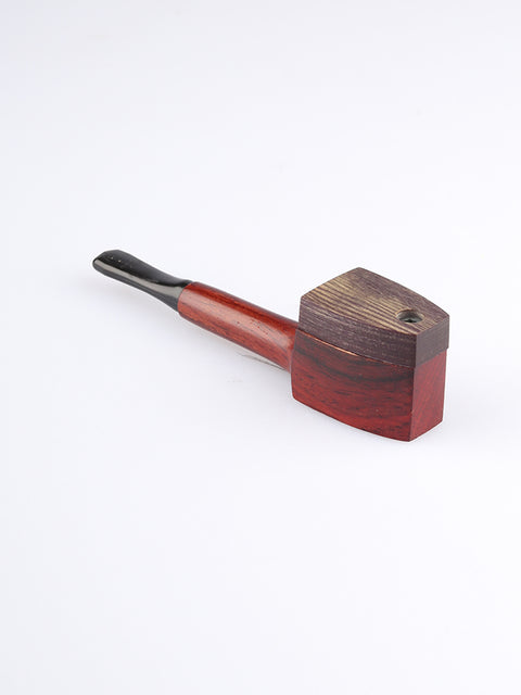 Malachitey Twist Lid Pipe
