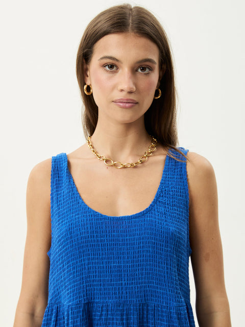 Marina Jesse - Hemp Seersucker Mini Dress