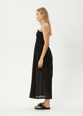 Marlow - Recycled Strapless Maxi Dress | Black-Image 2