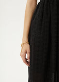 Marlow - Recycled Strapless Maxi Dress | Black-Image 5