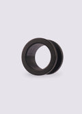 Matte Screw Fit Tunnel | Black-Image 2