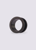 Matte Screw Fit Tunnel | Black-Image 3