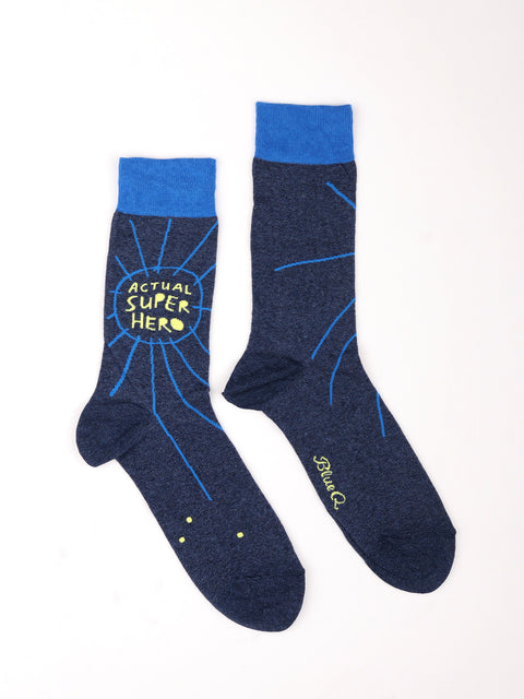 Men's Socks - Actual Superhero