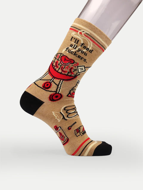 Men's Socks - Feed You Fuckers