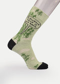 Mens Socks - I Fucking Love It Out Here | Green-Image 2