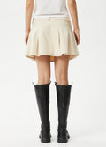 Mika - Recycled Pleat Mini Skirt | Sand-Image 4