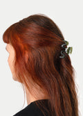 Mini Wave Eco Hair Claw | Jade-Image 2