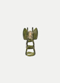 Mini Wave Eco Hair Claw | Jade-Image 3