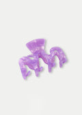 Mini Wave Eco Hair Claw | Lilac Amethyst-Image 1