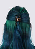 Mini Wave Eco Hair Claw | Rainbow Tortoiseshell-Image 2