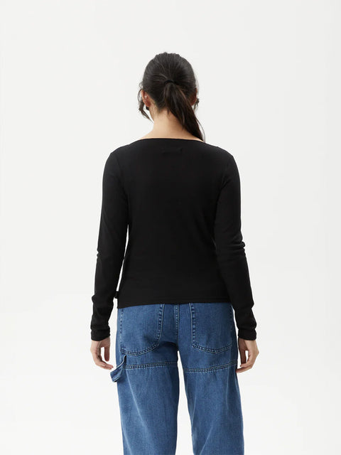 Mirage Bamboo - Sheer Long Sleeve Top