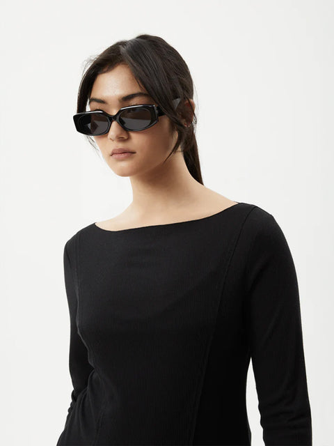 Mirage Bamboo - Sheer Long Sleeve Top