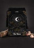 Moon Tarot Card Drawstring Pouch | One Colour-Image 1