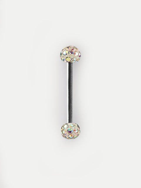 Multi Gem Barbell 14G