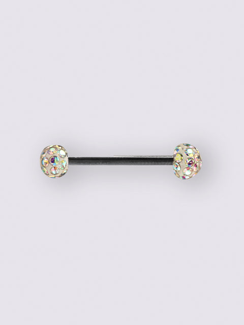 Multi Gem Barbell 14G