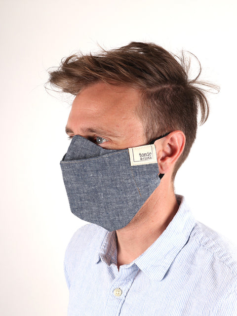 NZ MADE Linen Face Mask