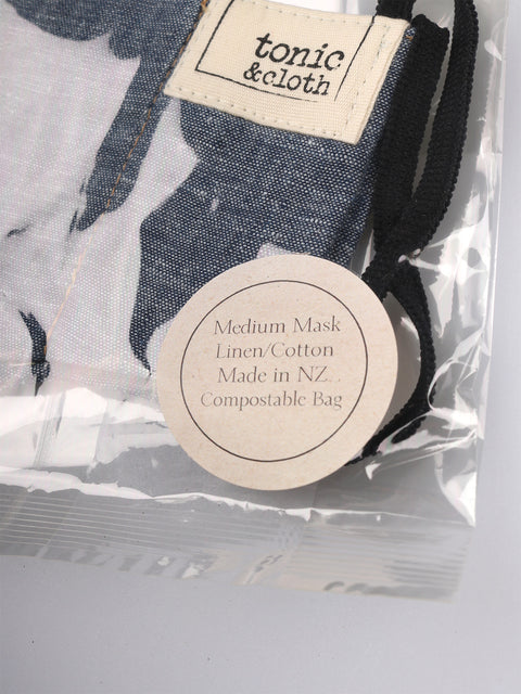 NZ MADE Linen Face Mask