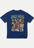 Only Fans T-Shirt | Navy-Image 1