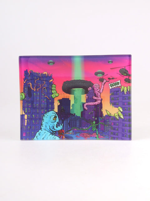 Ooze After Hours - Glass Rolling Tray Small