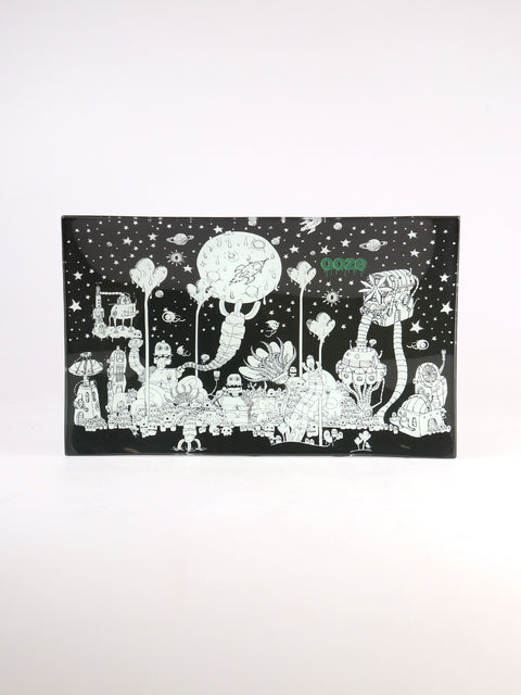 Ooze Dystopia - Glass Rolling Tray Medium