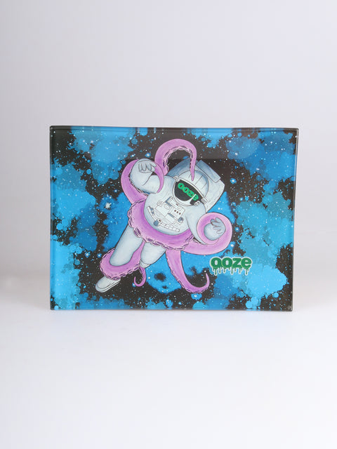 Ooze Kosmic Kraken - Glass Rolling Tray Small