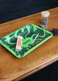 Ooze Metal Rolling Tray - Medium | Abyss-Image 1