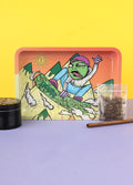 Ooze Metal Rolling Tray - Small | Slime Carver-Image 1