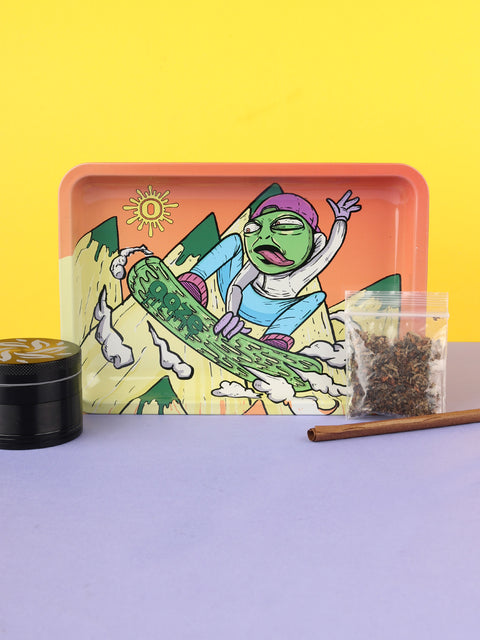 Ooze Metal Rolling Tray - Small