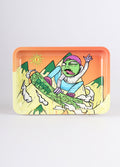 Ooze Metal Rolling Tray - Small | Slime Carver-Image 2