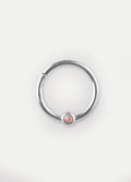 Opal Hinged Bead Ring 16G | Pink-Image 1