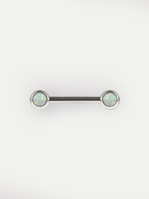 Opal Nipple Barbell 14G
