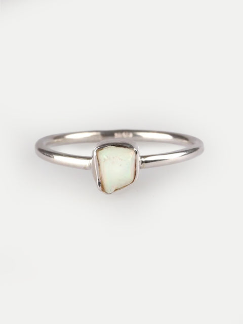 Opal Sterling Silver Ring