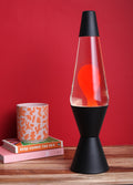 Liquid Lamp Black / Clear / Orange | One Colour-Image 1