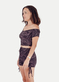 Organic Cotton Booty Shorts | Mushroom Wave-Image 2