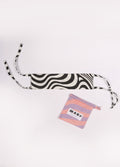 Organic Cotton Face Mask- Ear Ties | Black & White-Image 1
