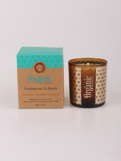 Organic Goodness Candle Frankincense & Myrrh