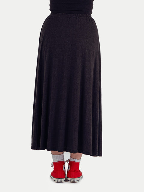 Organic Hemp Bamboo Maxi Skirt