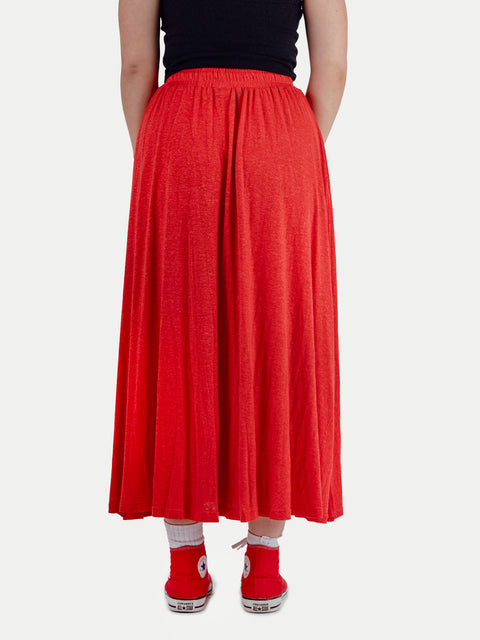 Organic Hemp Bamboo Maxi Skirt