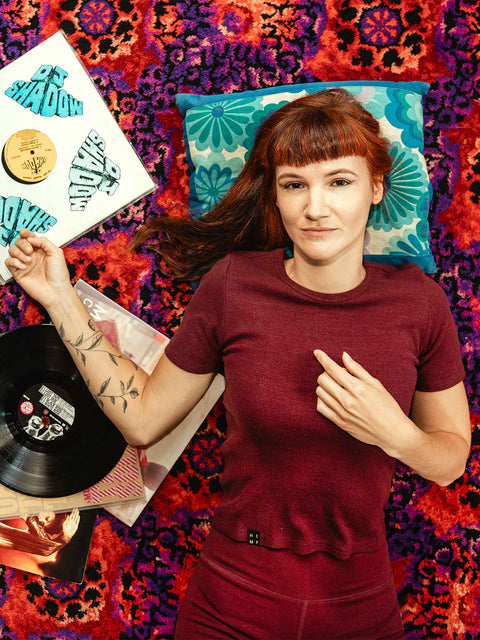 Organic Hemp Bamboo Ribbed Tee